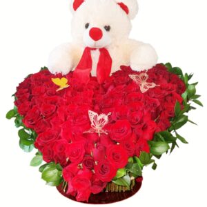 Ramo rosas para San Valentin