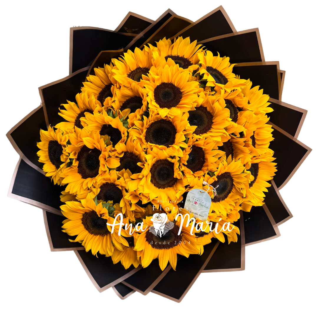 Girasoles para San valentin